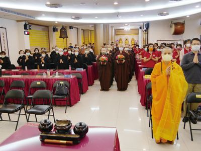 02 69週年慶系列活動，由「成公導師圓寂10週年感恩紀念會」開啟序幕。