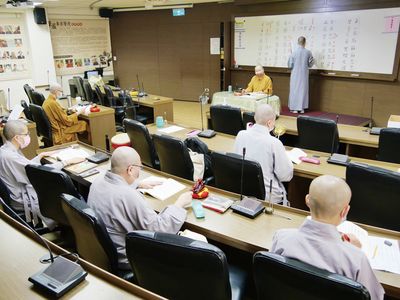 02臺北華嚴蓮社舉辦「方便結夏學華嚴」活動。