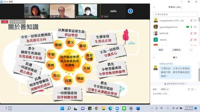 04 辜琮瑜教授以心智圖講解何謂善知識