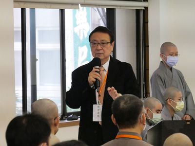 04陳潤吾博士致詞。