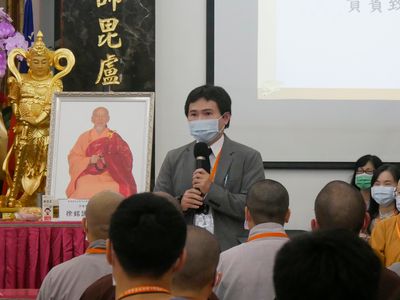 06徐銘謙老師致詞。
