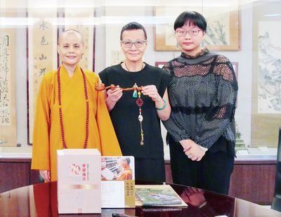 20230831-設計師王心瑜女士來訪華嚴蓮社