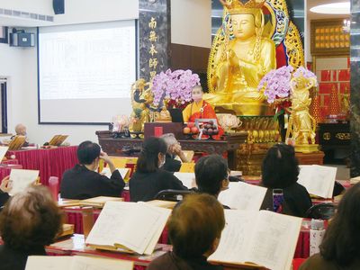 03住持天起法師開示。