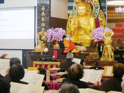 04副住持天悅法師開示。