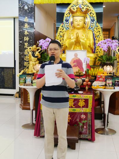 04新北市智光商工翁國威副校長致詞。