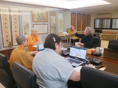 20241024-佛光大學謝元富院長來訪