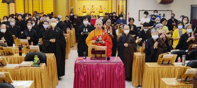 03常務董事天蓮法師主法。