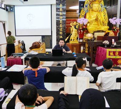 03「佛典故事人物畫」課程。