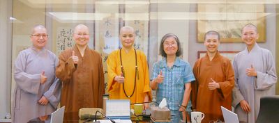 20240726-陳清香教授拜訪董事長賢度法師