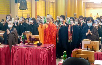 03常務董事天蓮法師為主法。