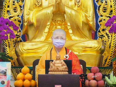 06住持天聞法師開示。