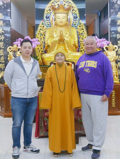 20260112-資深信徒夏台生參訪華嚴蓮社